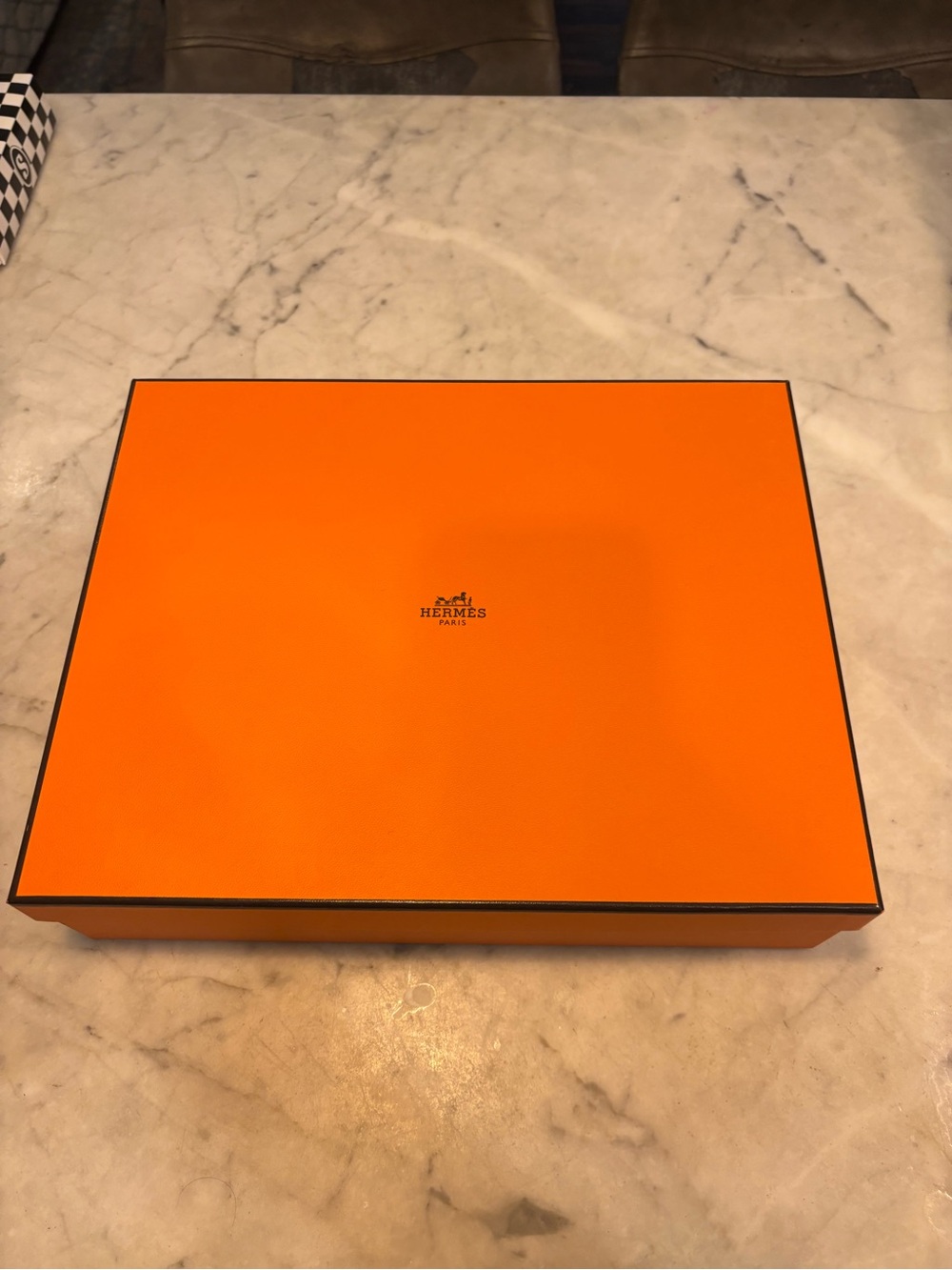 Hermes Orange Gift Box (empty)